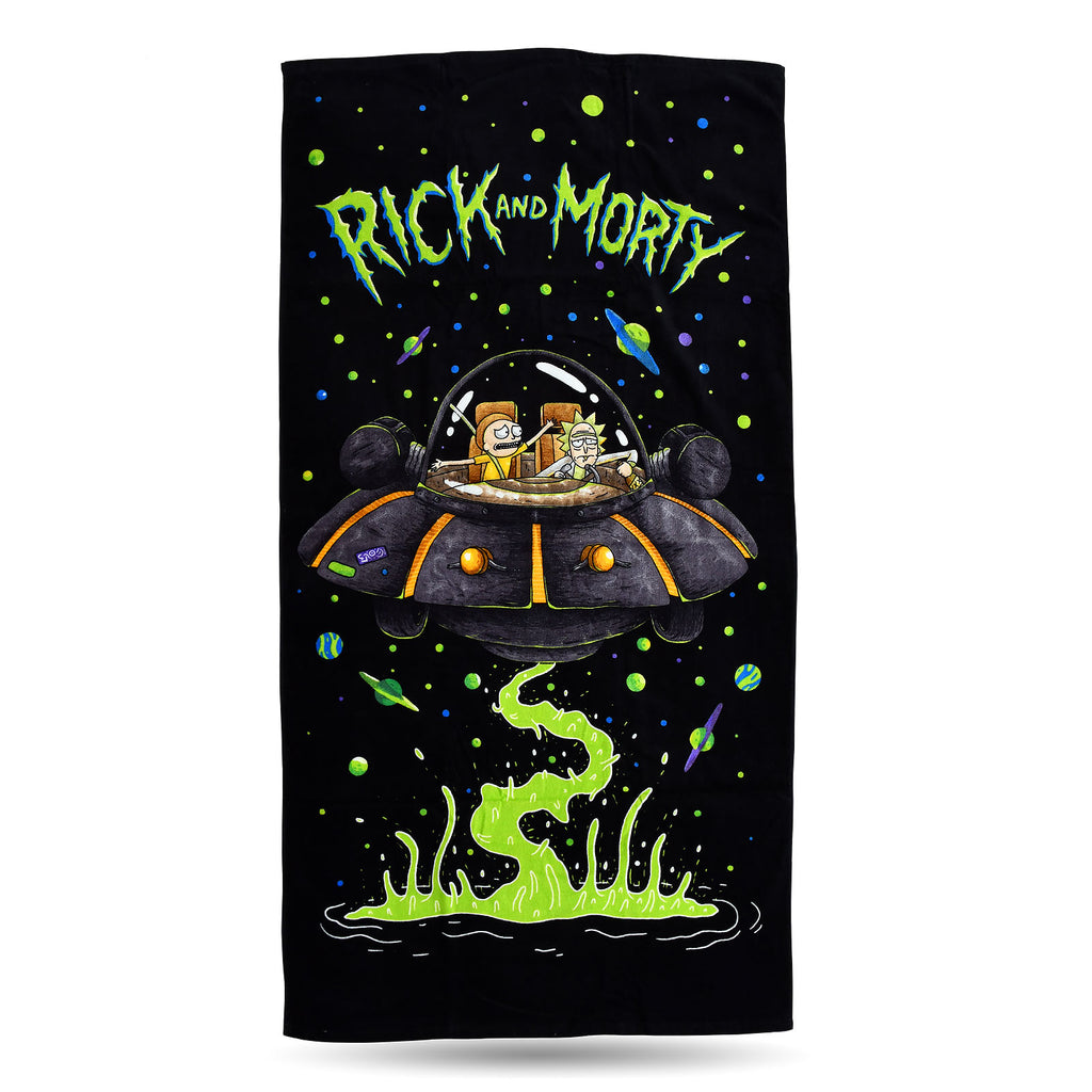 Image produit Rick and Morty - Serviette de bain Space Cruiser