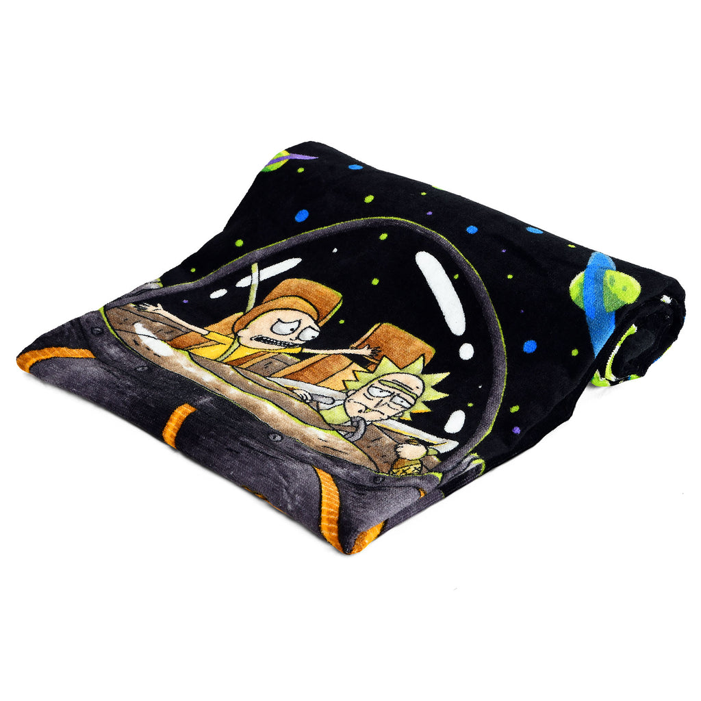Image produit Rick and Morty - Serviette de bain Space Cruiser