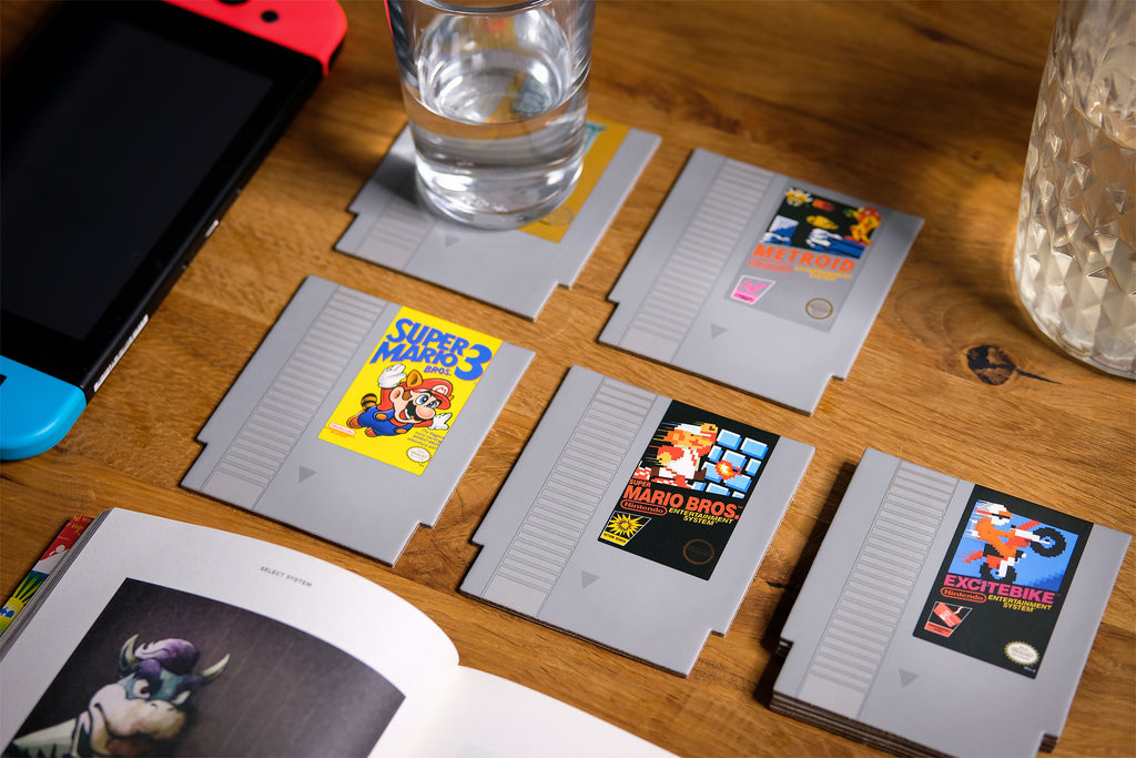 Image produit Nintendo - Set de 8 sous-verres NES Games