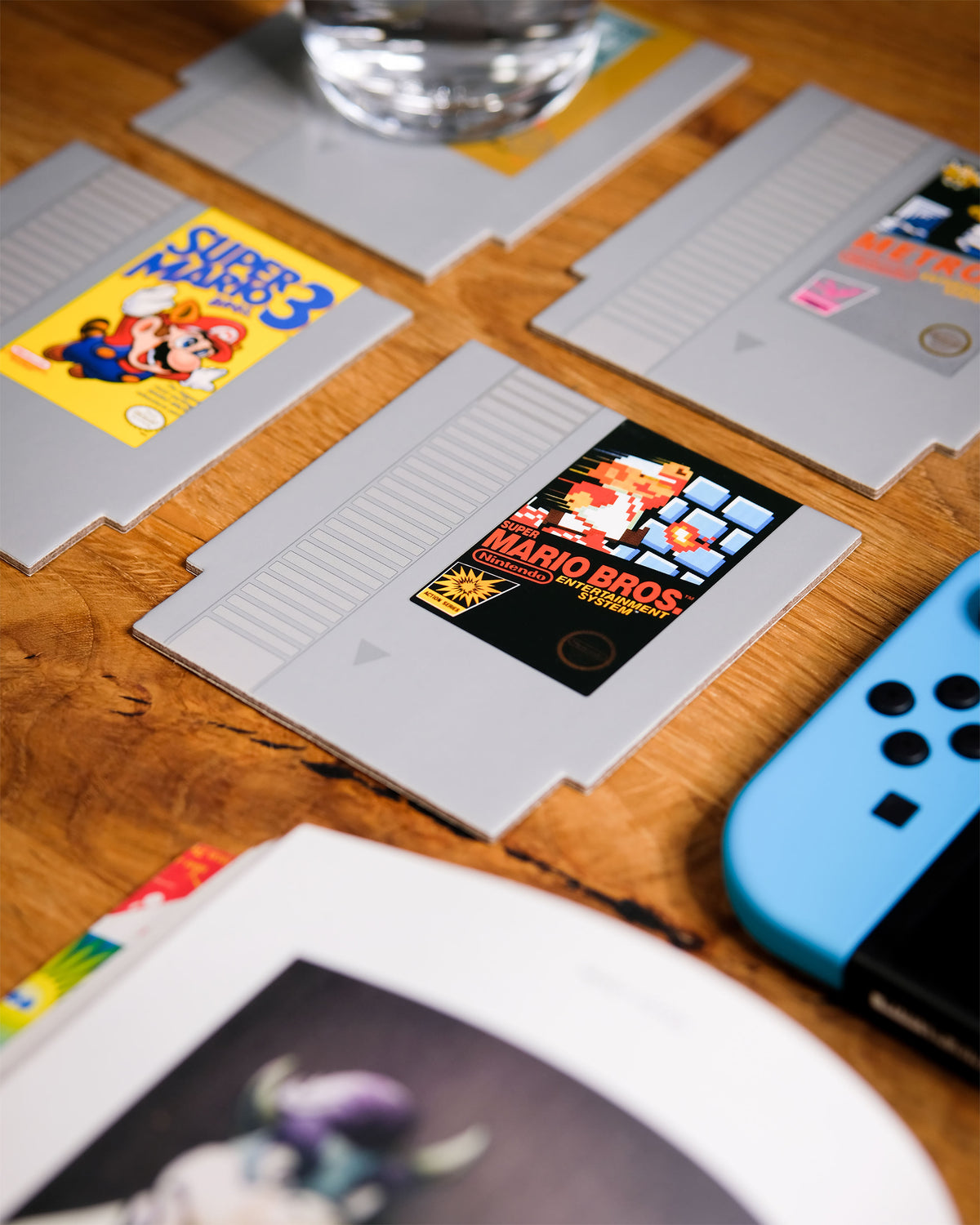 Image produit Nintendo - Set de 8 sous-verres NES Games