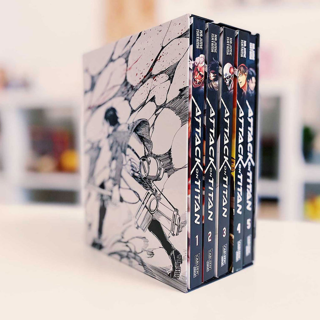 Image produit Attack on Titan - Coffret Collection Volume 1-5