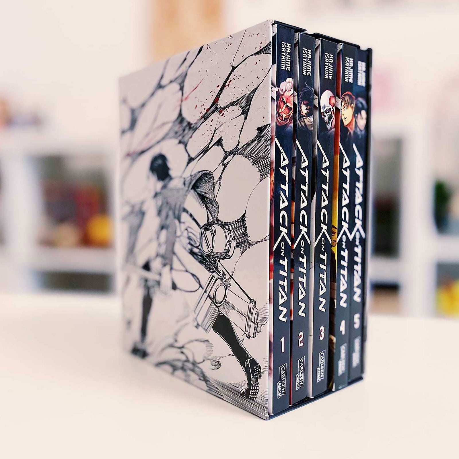 Image produit Attack on Titan - Coffret Collection Volume 1-5