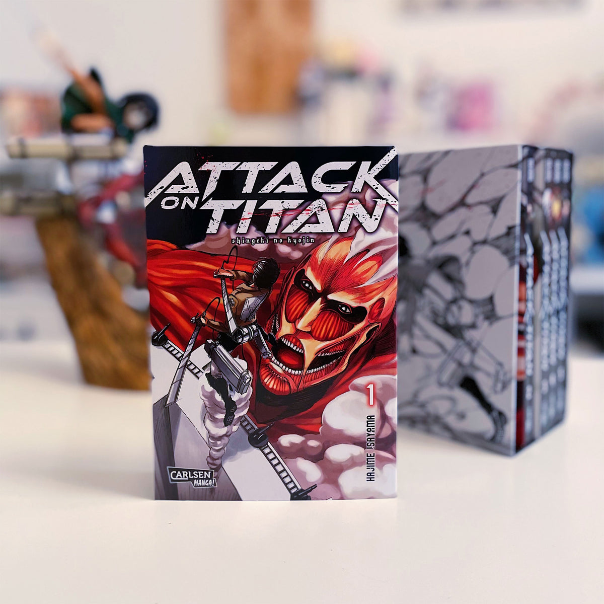 Image produit Attack on Titan - Coffret Collection Volume 1-5