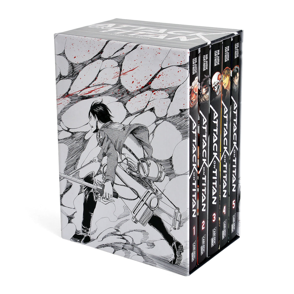 Image produit Attack on Titan - Coffret Collection Volume 1-5