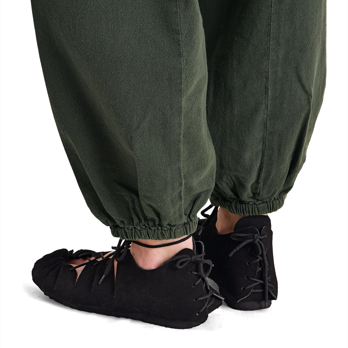 Image produit Chaussures de lien médiévales noires