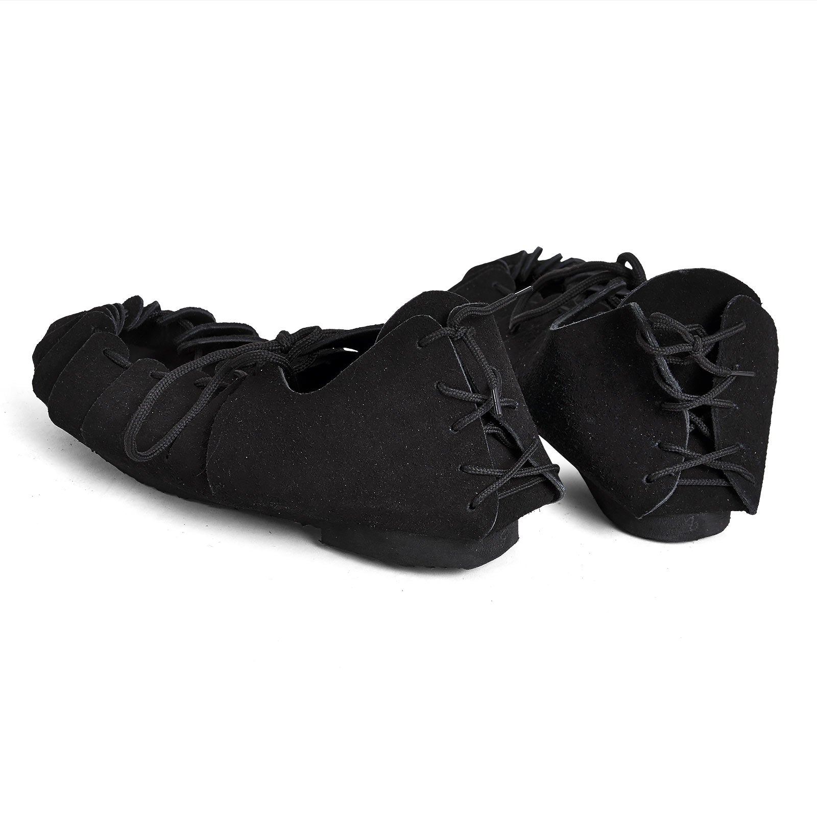 Image produit Chaussures de lien médiévales noires