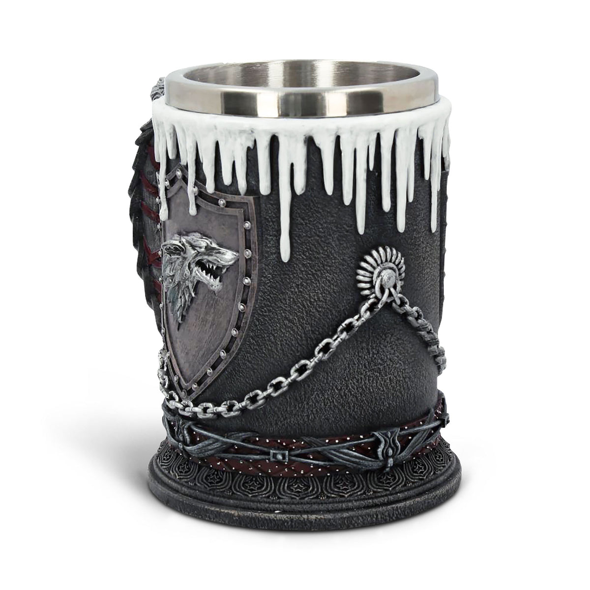 Image produit Game of Thrones - Chope de luxe avec blason Stark