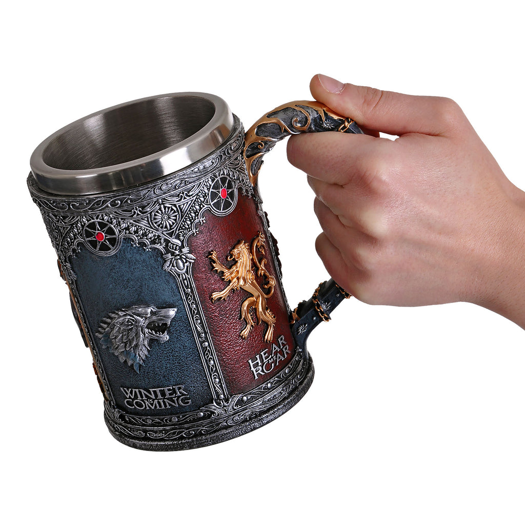 Image produit Game of Thrones - Chope de luxe avec blasons des maisons