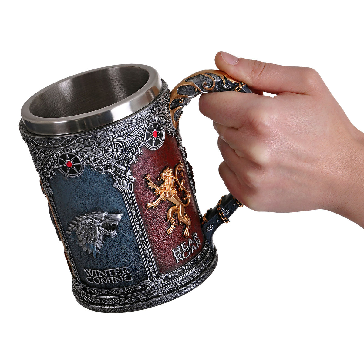 Image produit Game of Thrones - Chope de luxe avec blasons des maisons