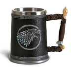 Image produit Game of Thrones - Loup des Ombres Winter is Coming Mug de luxe