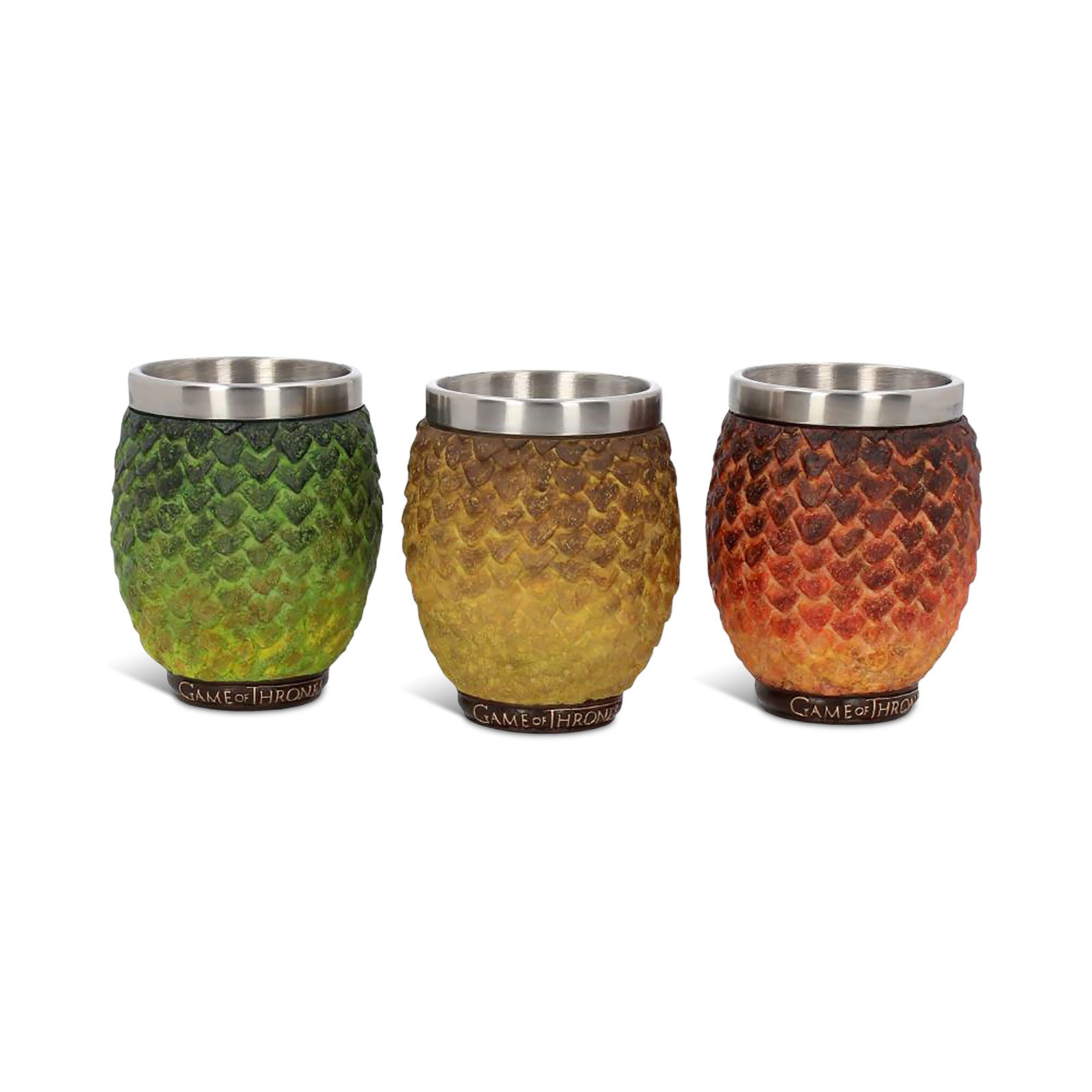 Image produit Game of Thrones - Oeufs de dragon set de gobelets deluxe