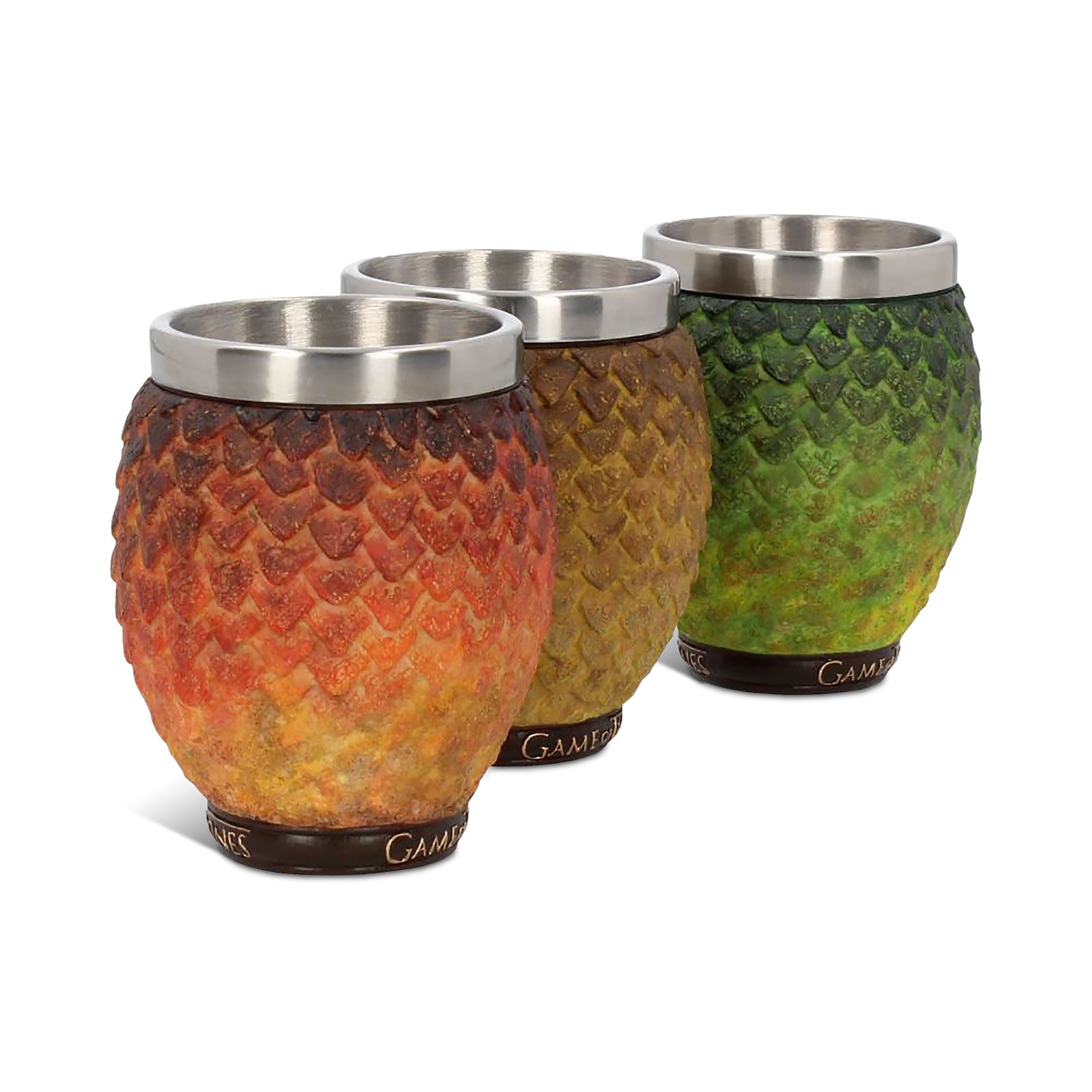 Image produit Game of Thrones - Oeufs de dragon set de gobelets deluxe
