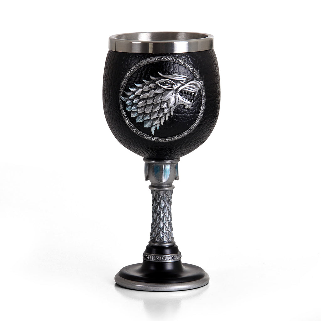 Image produit Game of Thrones - Calice de loup de l'ombre Winter is Coming de luxe