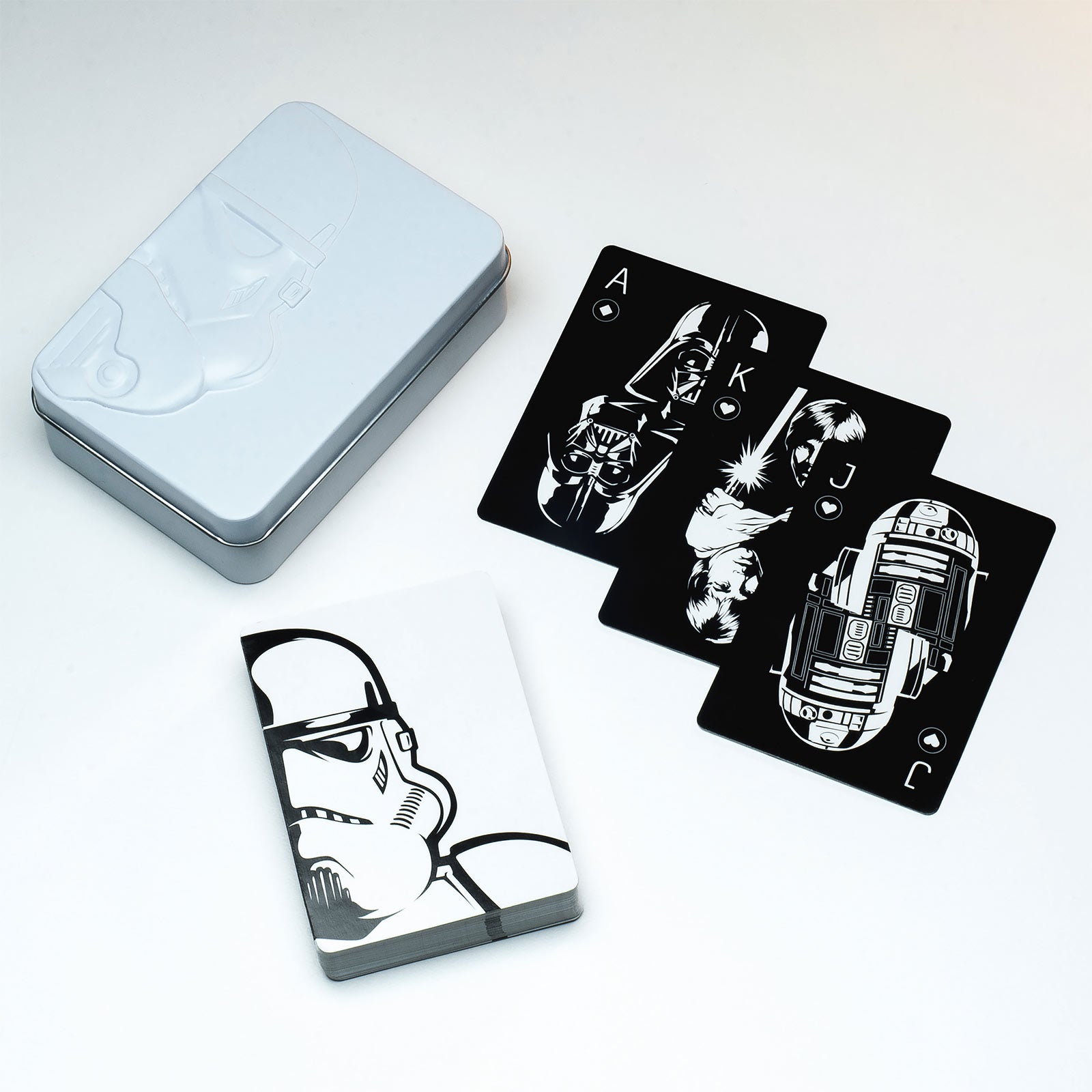 Image produit Star Wars - Cartes à jouer Stormtrooper dans une boîte en métal