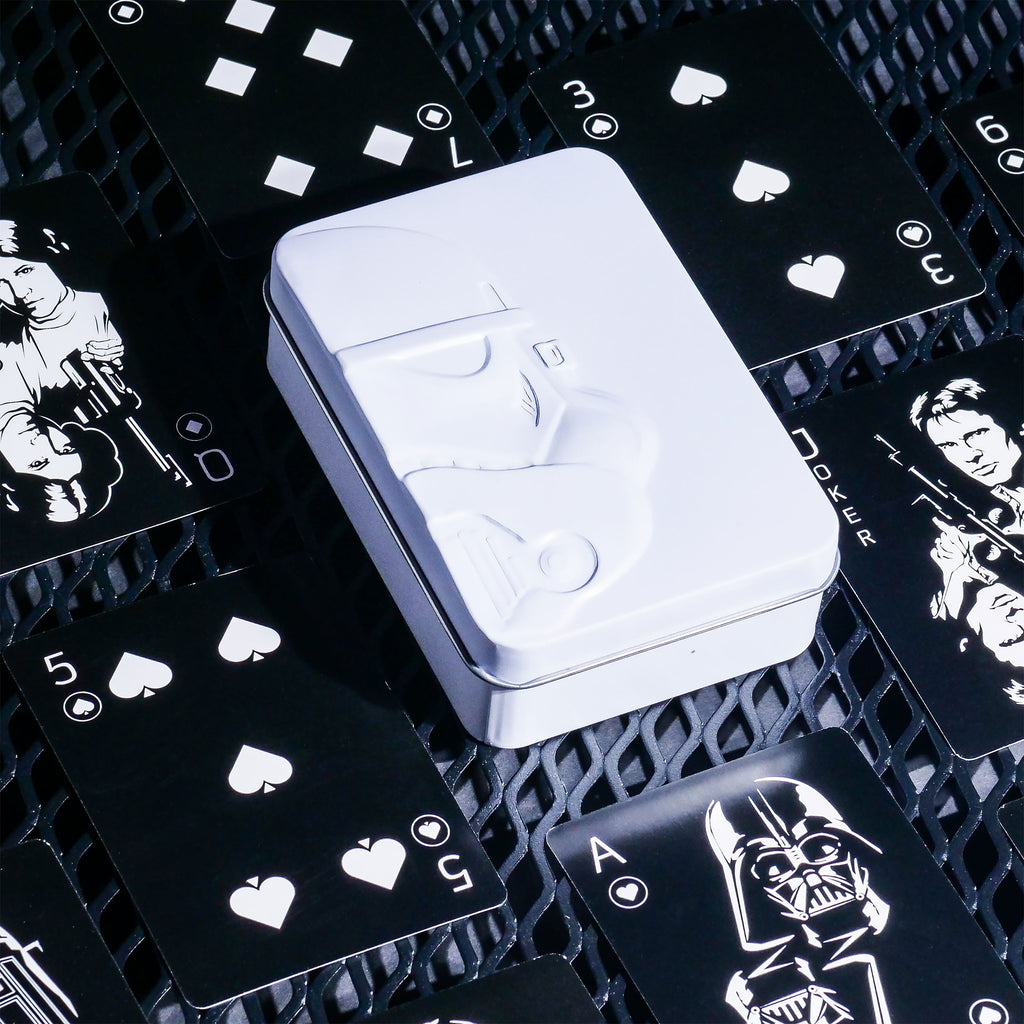 Image produit Star Wars - Cartes à jouer Stormtrooper dans une boîte en métal