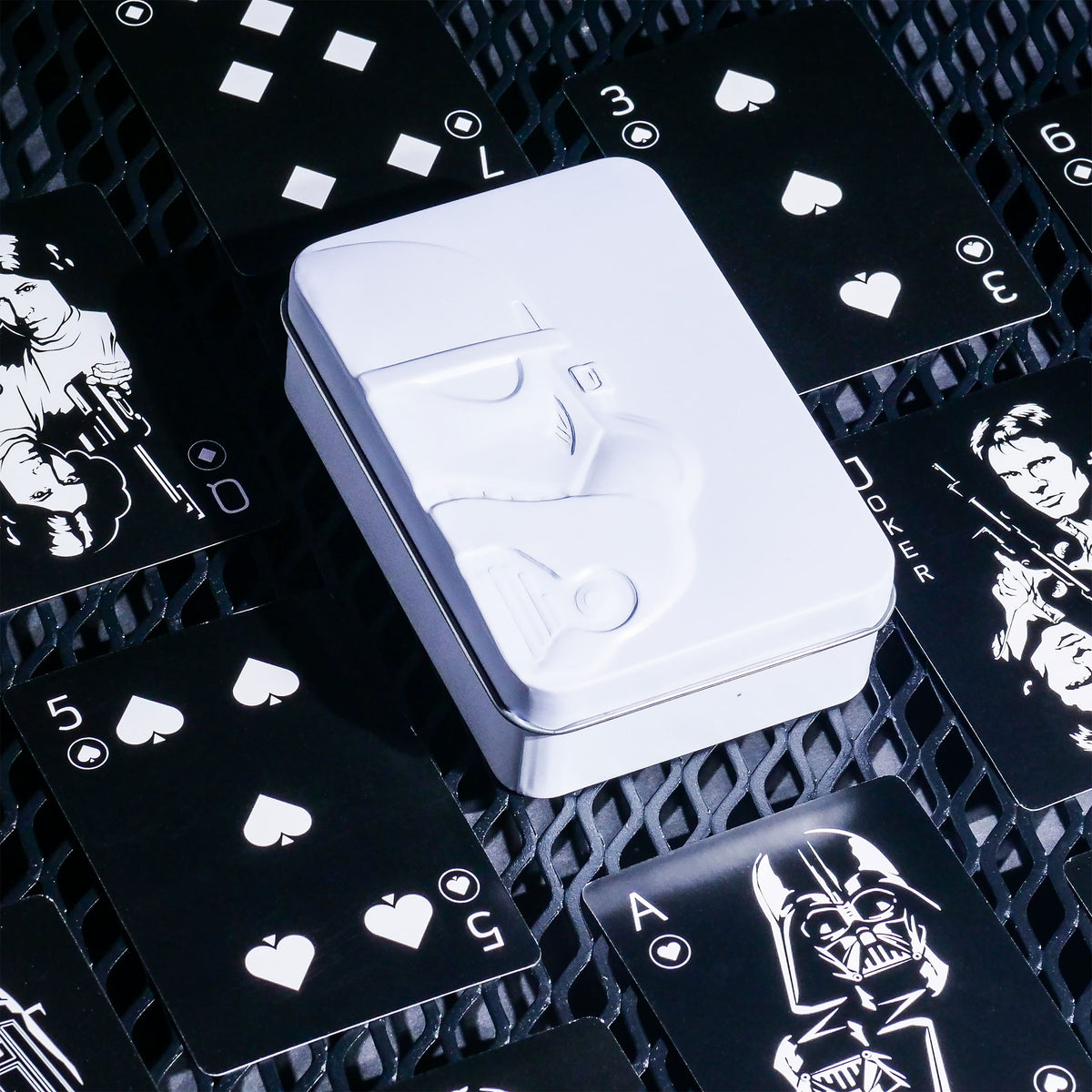 Image produit Star Wars - Cartes à jouer Stormtrooper dans une boîte en métal