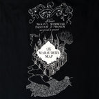 Image produit Harry Potter - T-shirt Carte des Maraudeurs noir