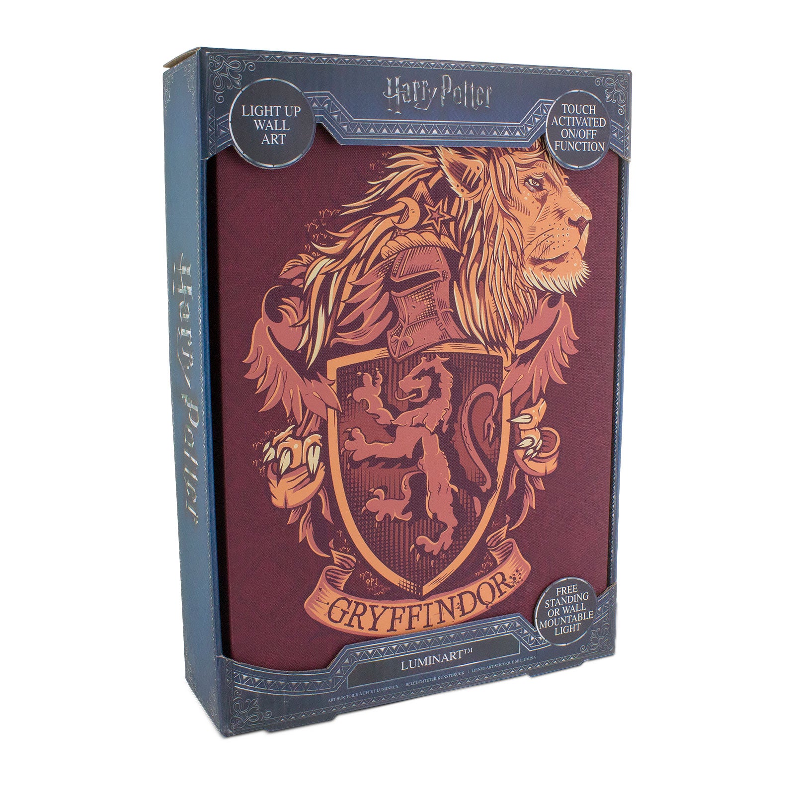 Image produit Harry Potter - Tableau mural Gryffondor avec lumière