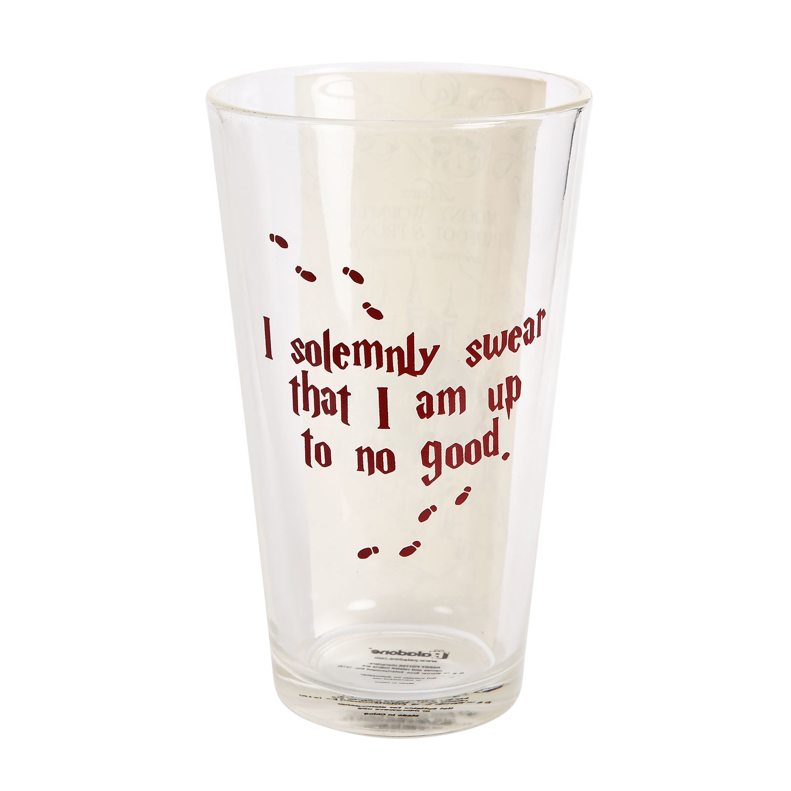 Image produit Harry Potter - Verre de la Carte du Maraudeur