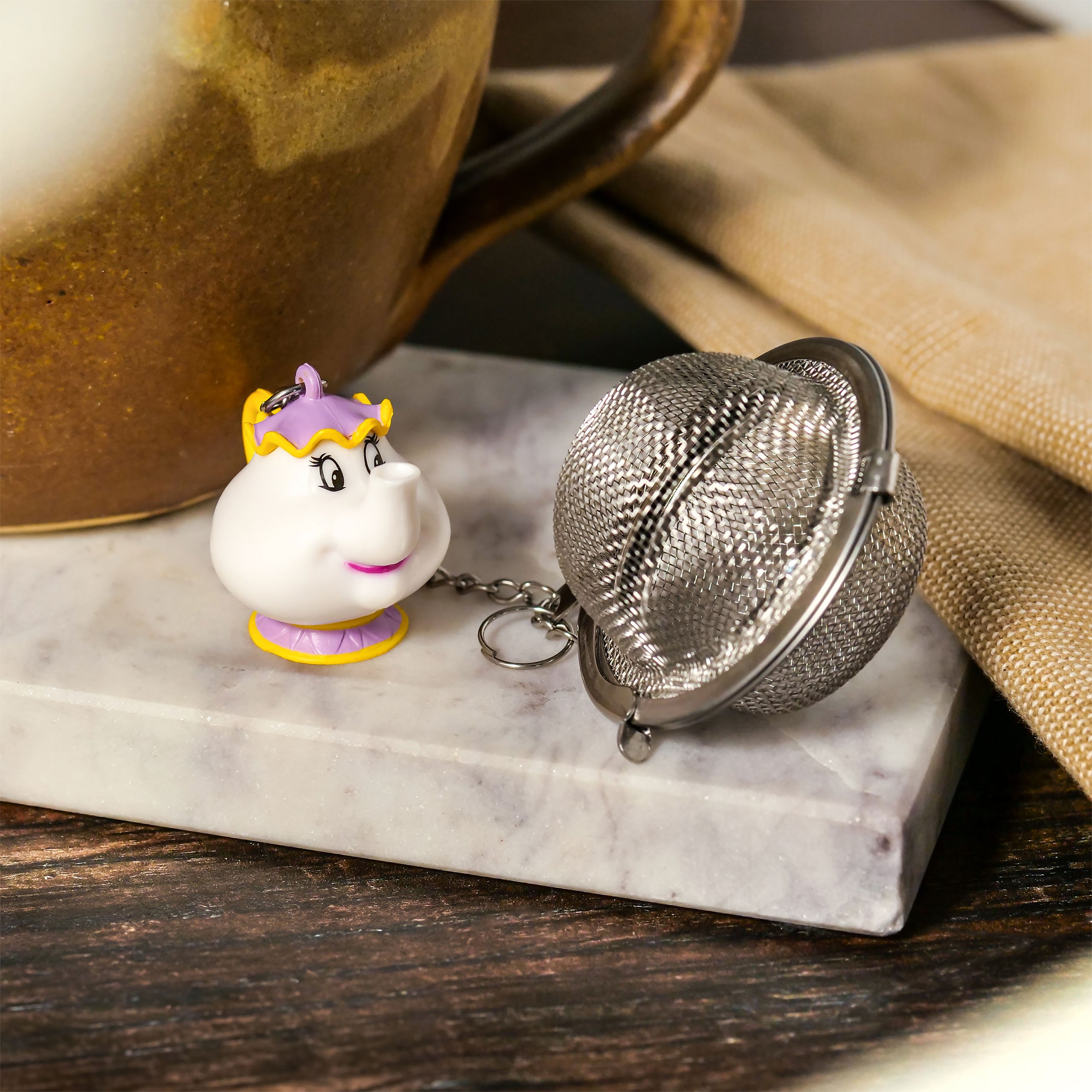 Image produit La Belle et la Bête - Infuseur à thé Madame Samovar