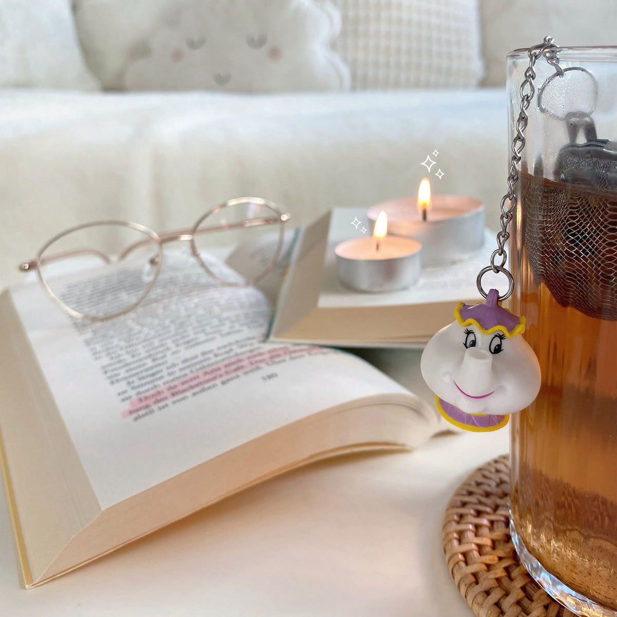 Image produit La Belle et la Bête - Infuseur à thé Madame Samovar