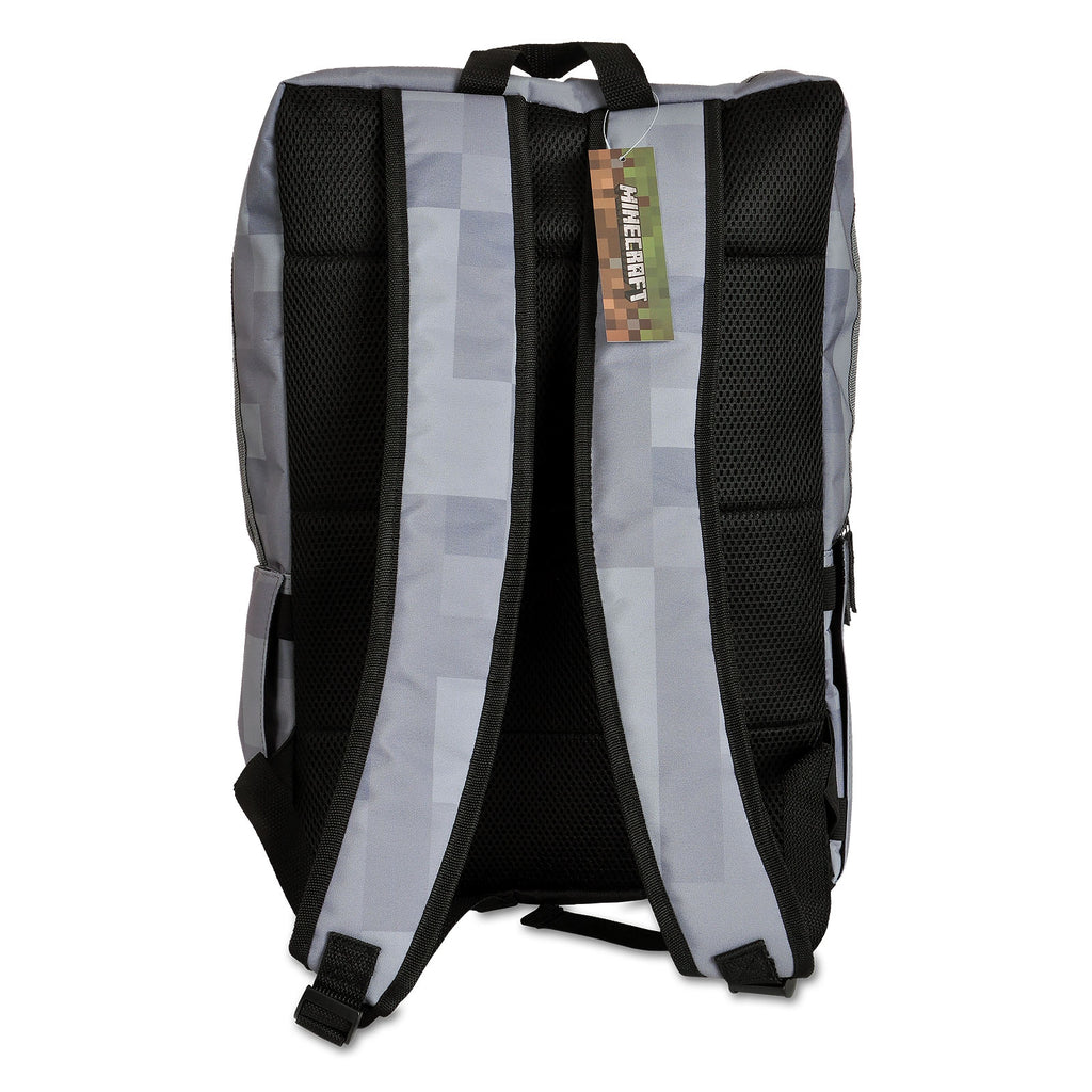 Image produit Minecraft - Sac à dos Pickaxe gris