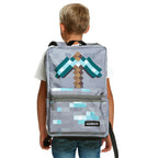Image produit Minecraft - Sac à dos Pickaxe gris