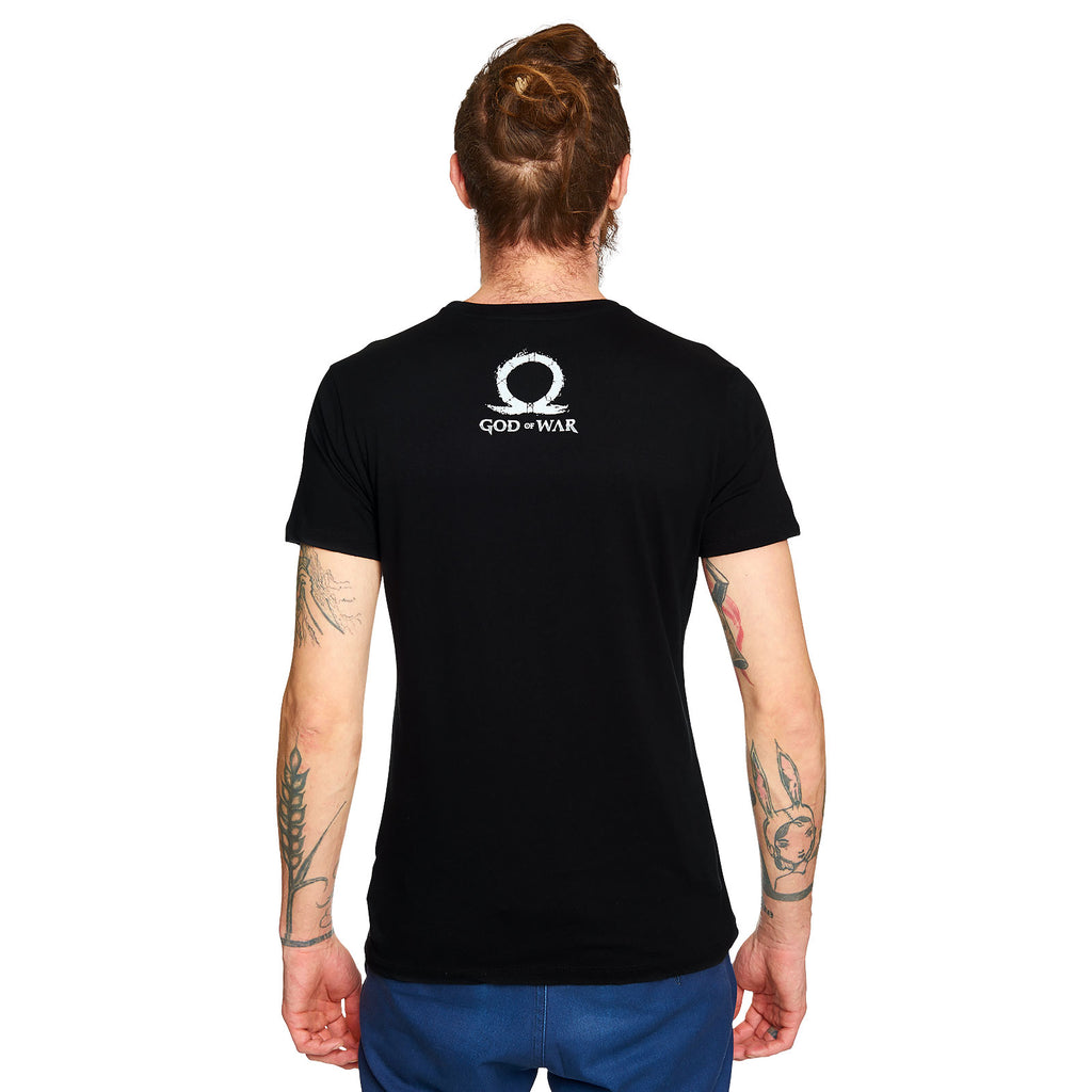 Image produit God of War - T-shirt noir visage de Kratos