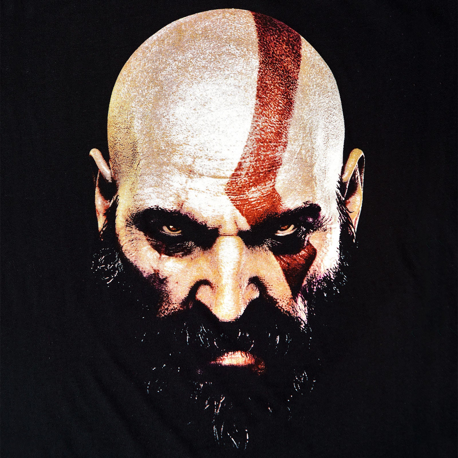 Image produit God of War - T-shirt noir visage de Kratos