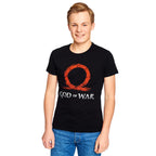 Image produit God of War - T-shirt logo rouge noir