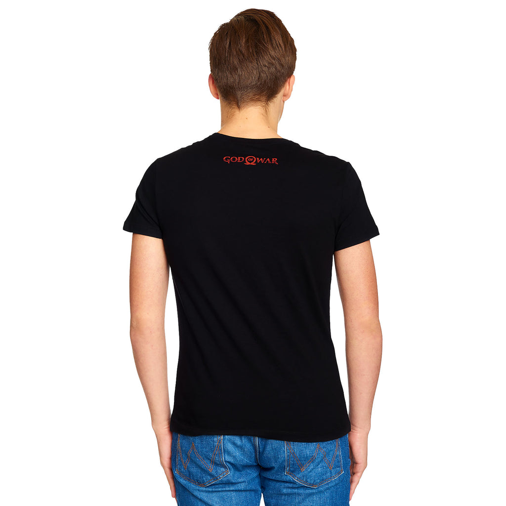 Image produit God of War - T-shirt logo rouge noir