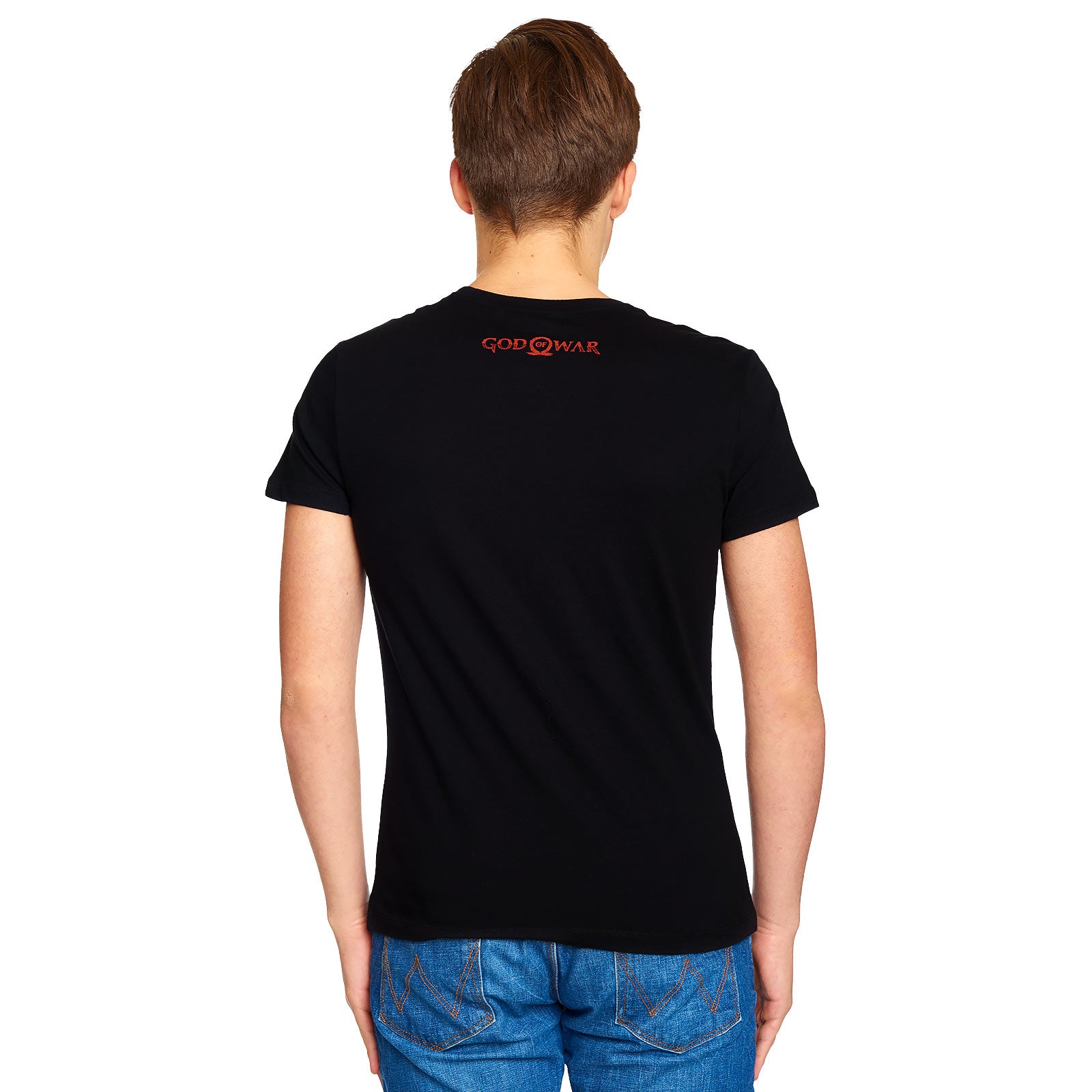 Image produit God of War - T-shirt logo rouge noir