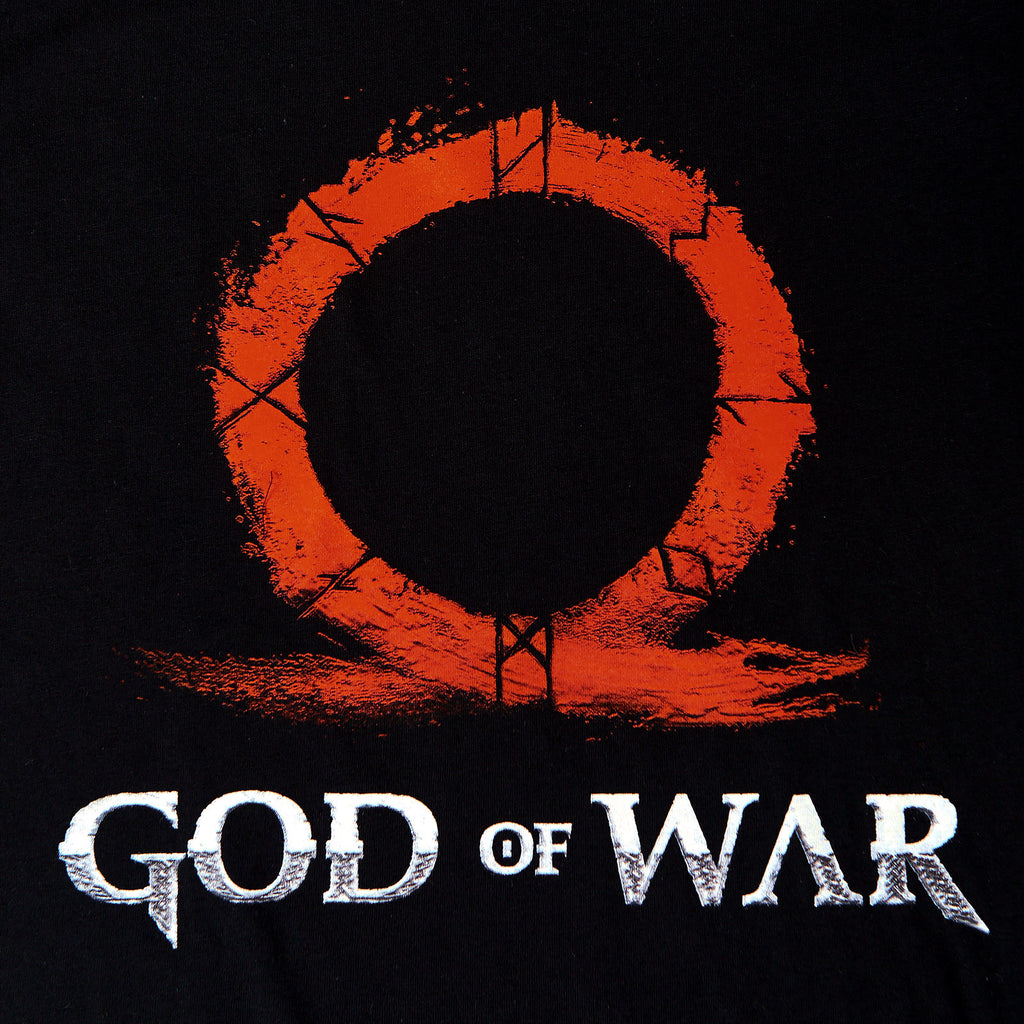 Image produit God of War - T-shirt logo rouge noir