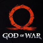 Image produit God of War - T-shirt logo rouge noir