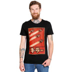 Image produit Super Mario - T-shirt noir avec poster de propagande Bullet Bill