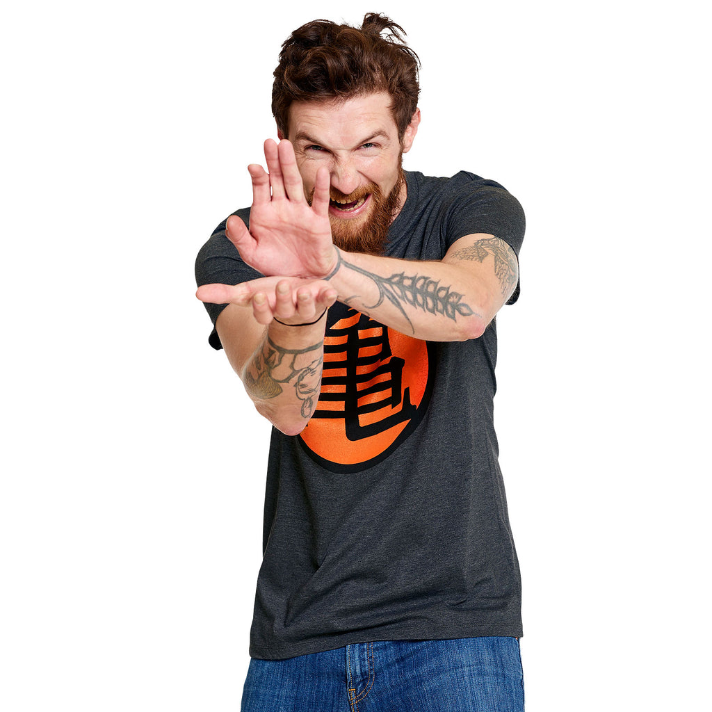 Image produit Dragon Ball - T-shirt gris symbole Kame