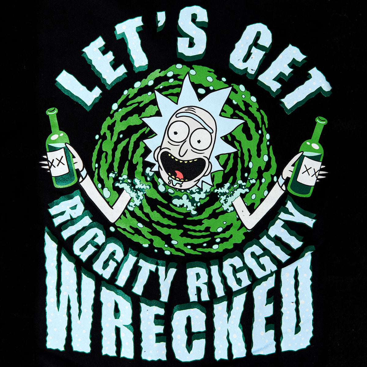 Product image Rick and Morty - Riggity Wrecked Hoodie Black