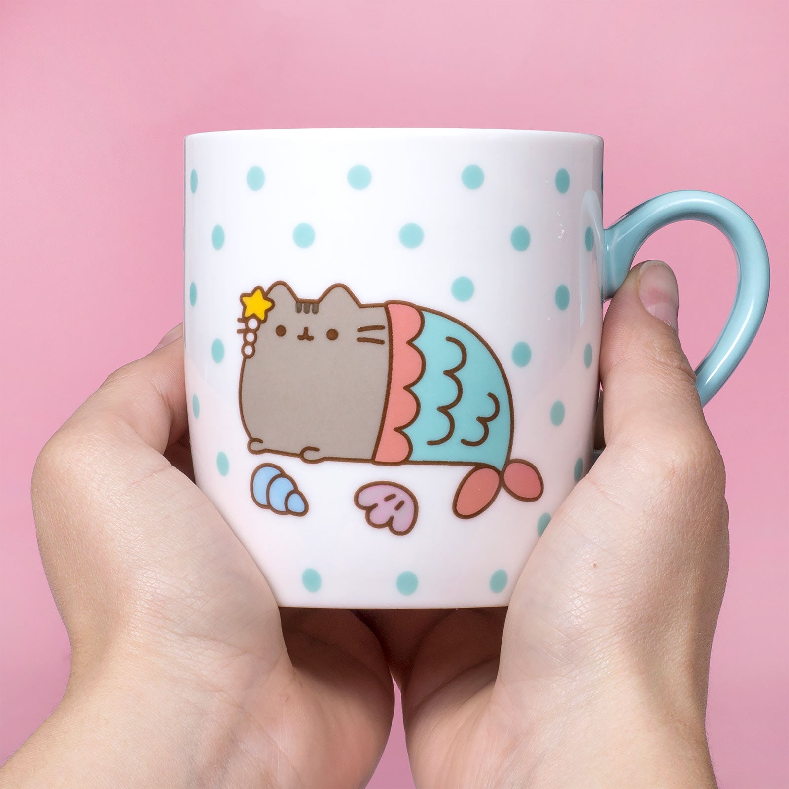 Image produit Pusheen - Chaussettes et tasse sirène