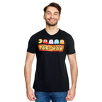 Image produit Pac-Man - T-shirt Chase noir