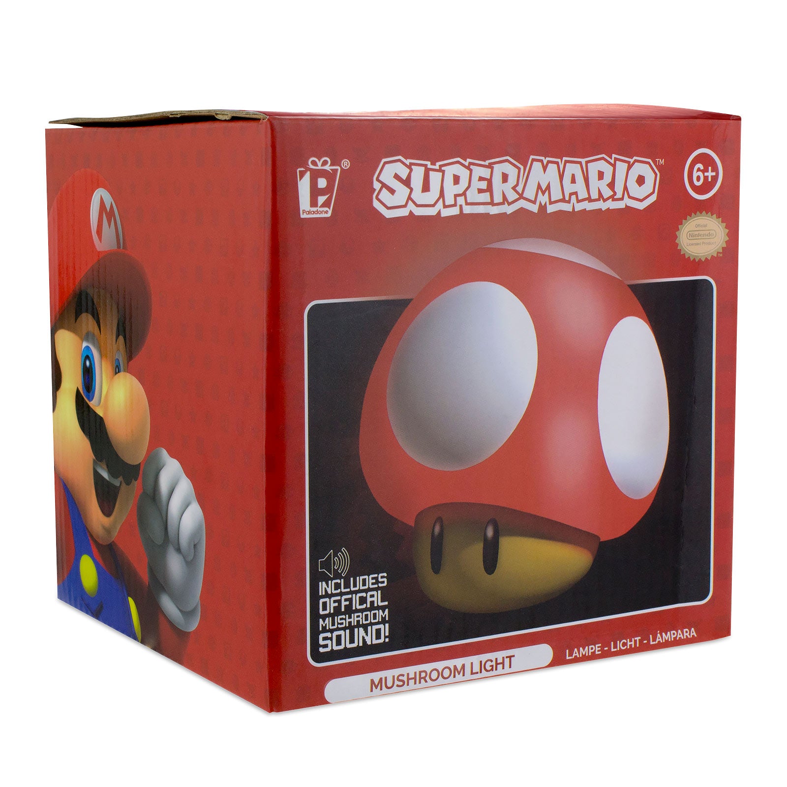 Image produit Super Mario - Lampe de table Super Champignon avec son
