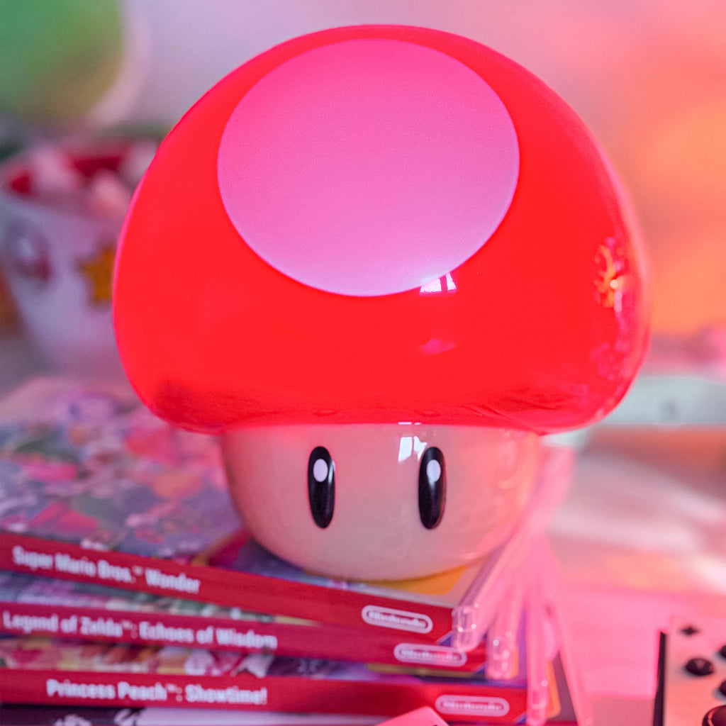 Image produit Super Mario - Lampe de table Super Champignon avec son