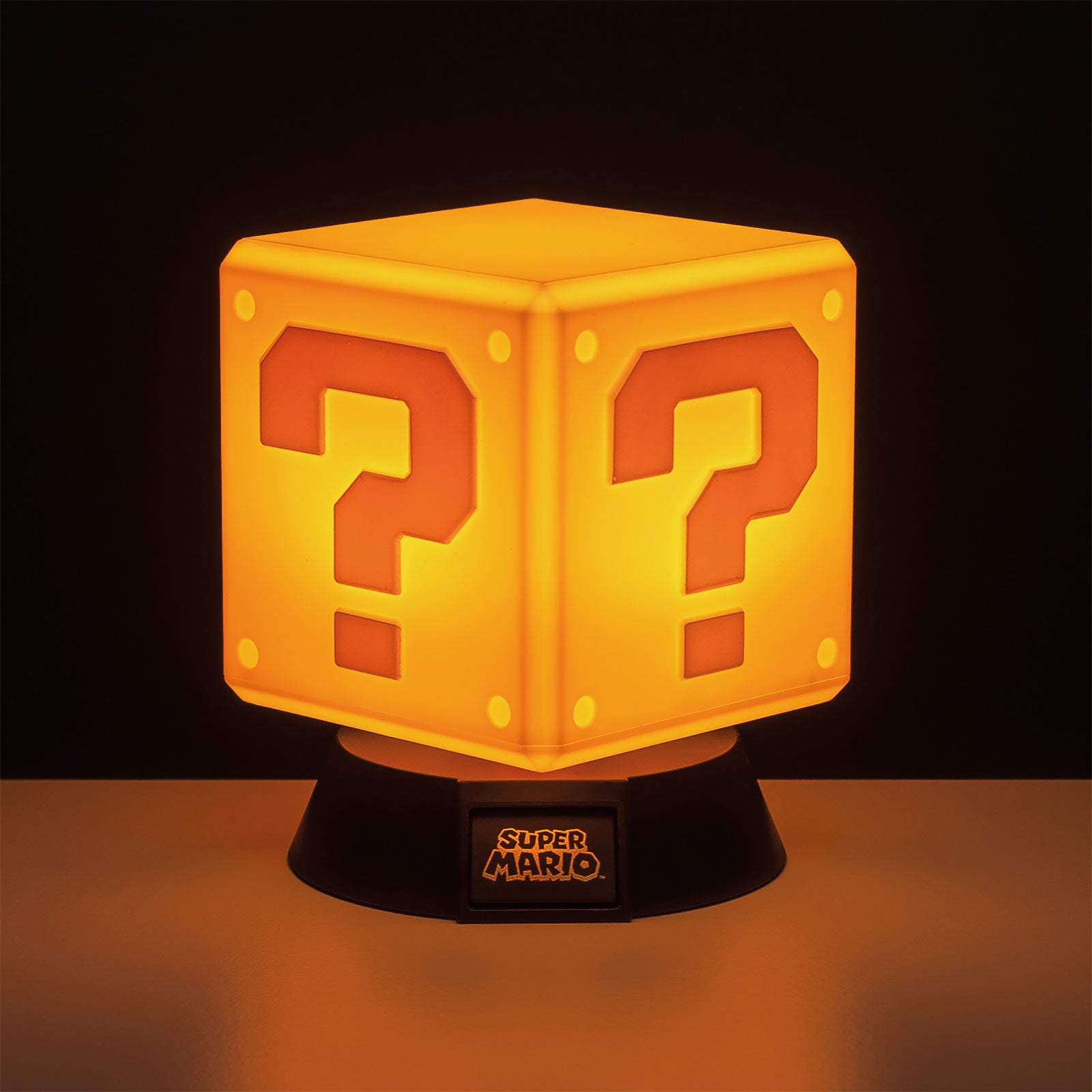 Image produit Super Mario - Lampe de table 3D en forme de point d'interrogation