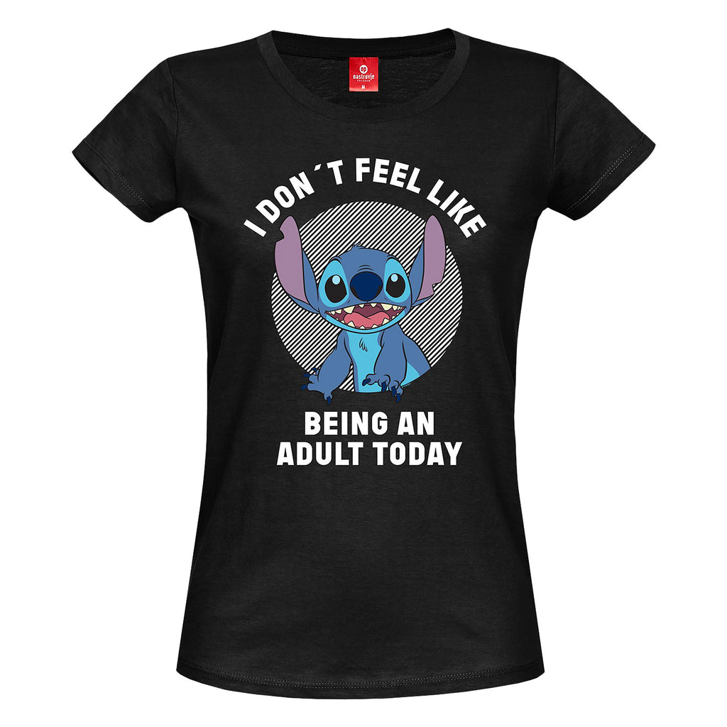 Product image Lilo & Stitch - No Adult Women's T-Shirt Black