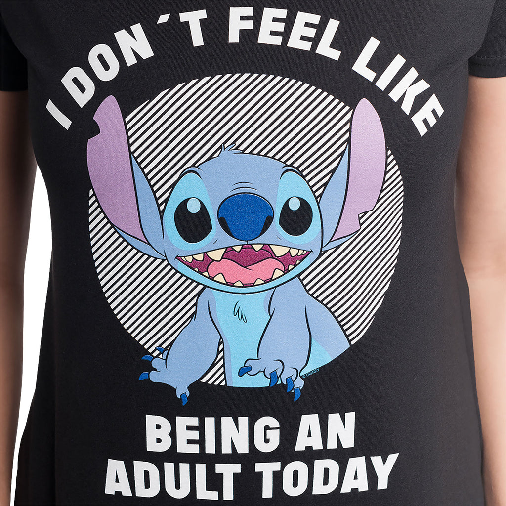 Product image Lilo & Stitch - No Adult Women's T-Shirt Black