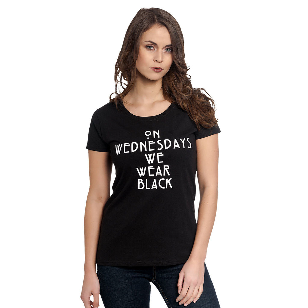 Image produit American Horror Story - T-shirt pour femmes 'Wednesdays' noir