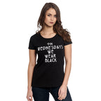 Image produit American Horror Story - T-shirt pour femmes 'Wednesdays' noir