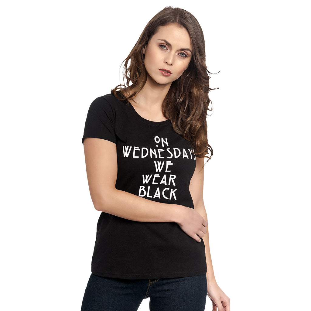 Image produit American Horror Story - T-shirt pour femmes 'Wednesdays' noir