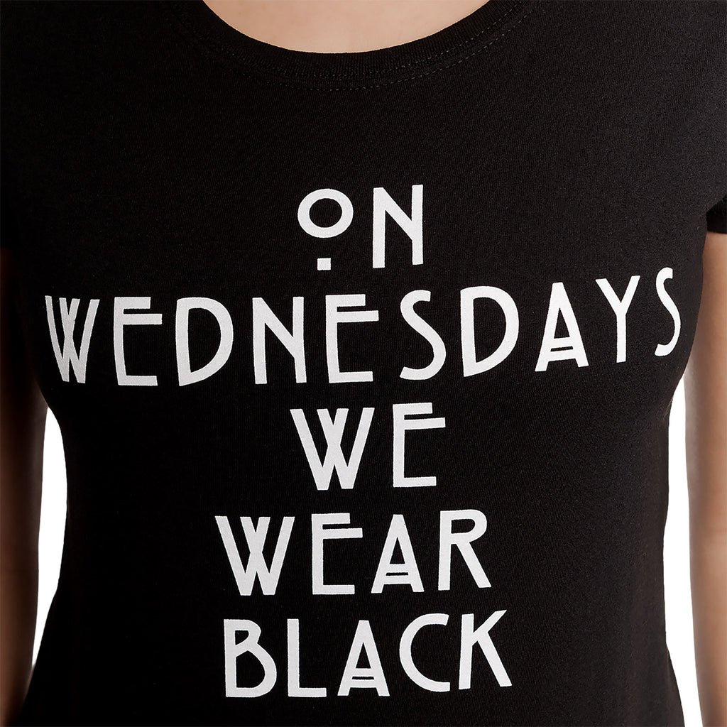 Image produit American Horror Story - T-shirt pour femmes 'Wednesdays' noir