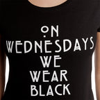 Image produit American Horror Story - T-shirt pour femmes 'Wednesdays' noir