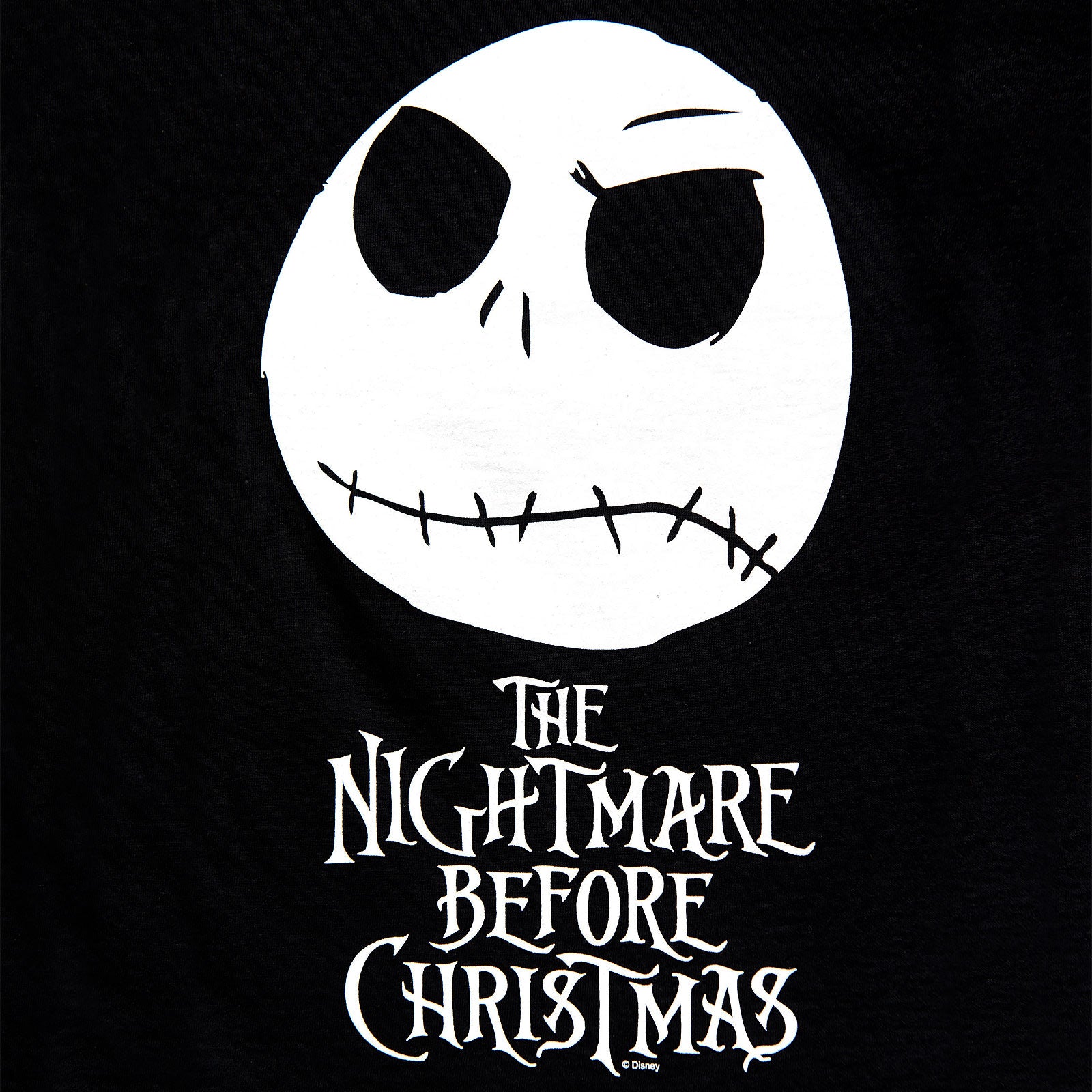 Image produit Nightmare Before Christmas - T-shirt femme Jack Skull noir